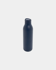 Custom recycled stainless steel water bottle 600ml - Navy