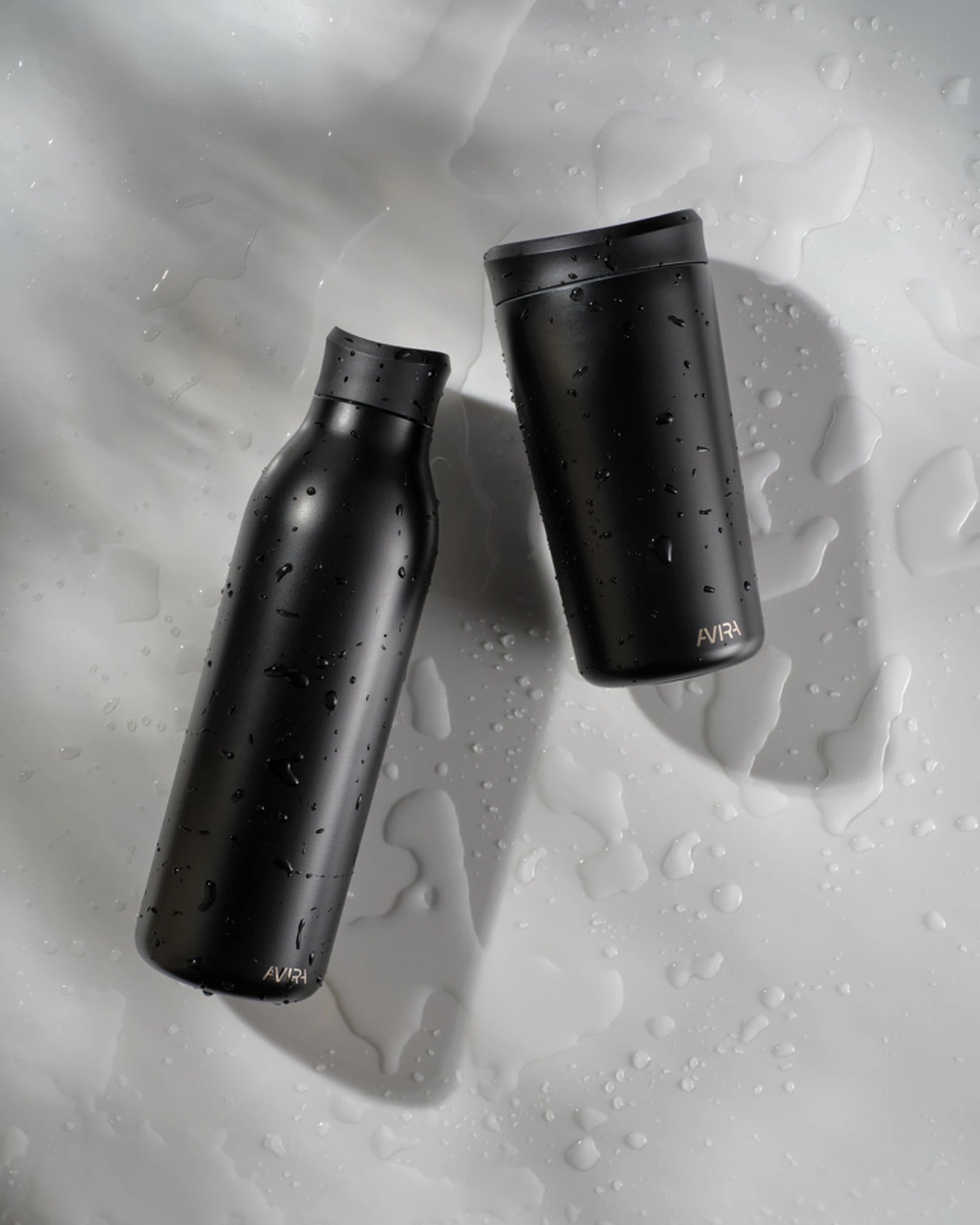 Custom recycled stainless steel water bottle 600ml - 8