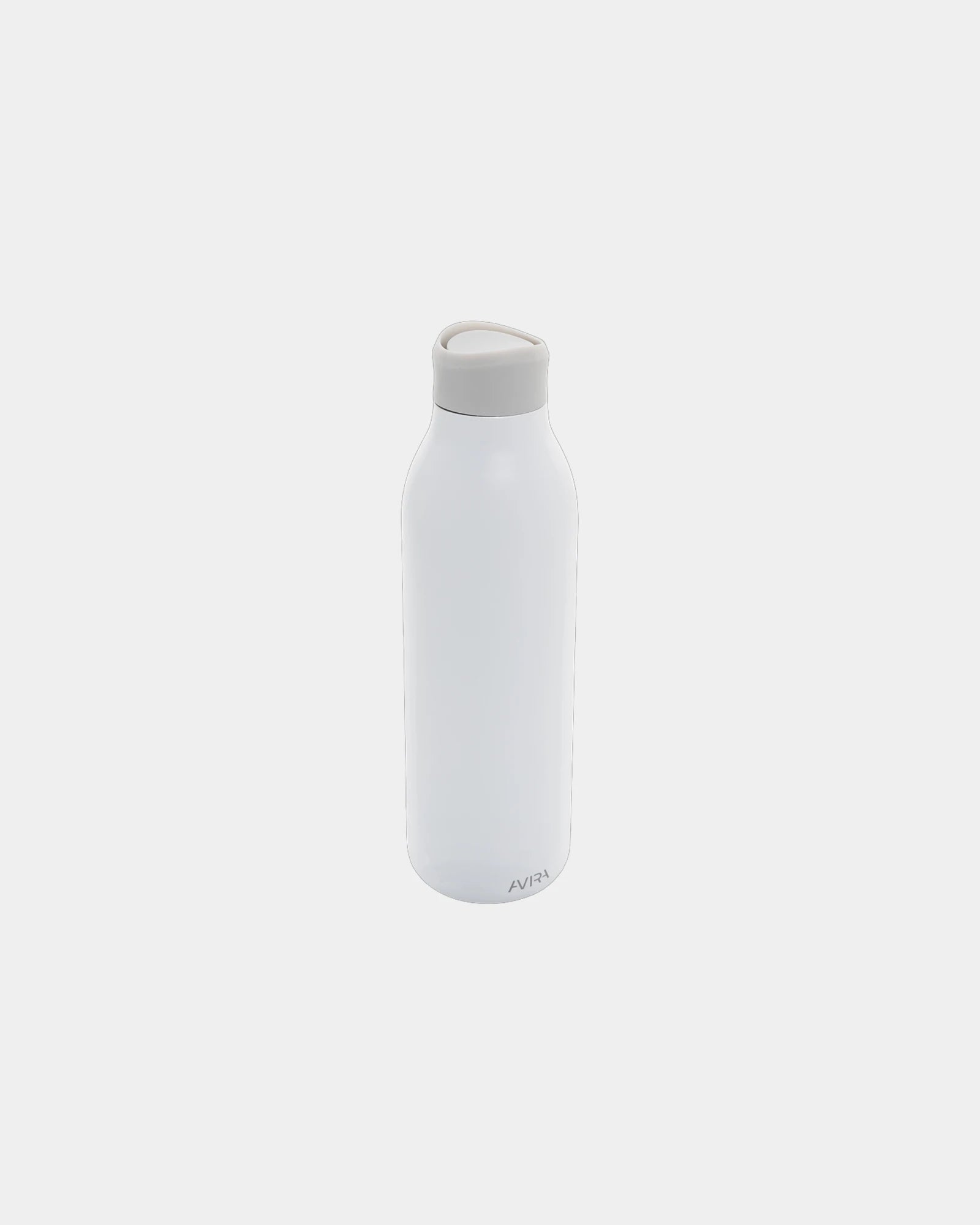 Custom recycled stainless steel water bottle 600ml - White