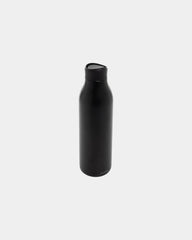 Custom recycled stainless steel water bottle 600ml - Black