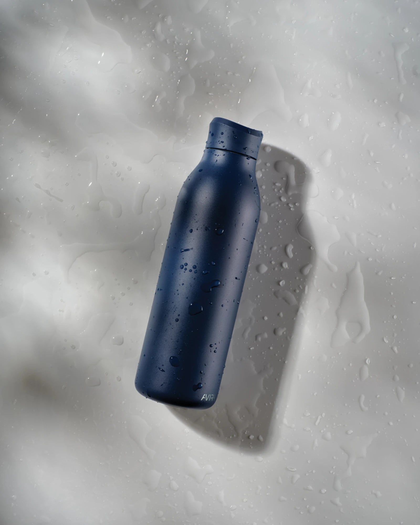 Custom recycled stainless steel water bottle 600ml - 36