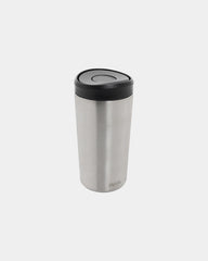 Promotional recycled stainless steel mug 400ml Avira Alix - Silver