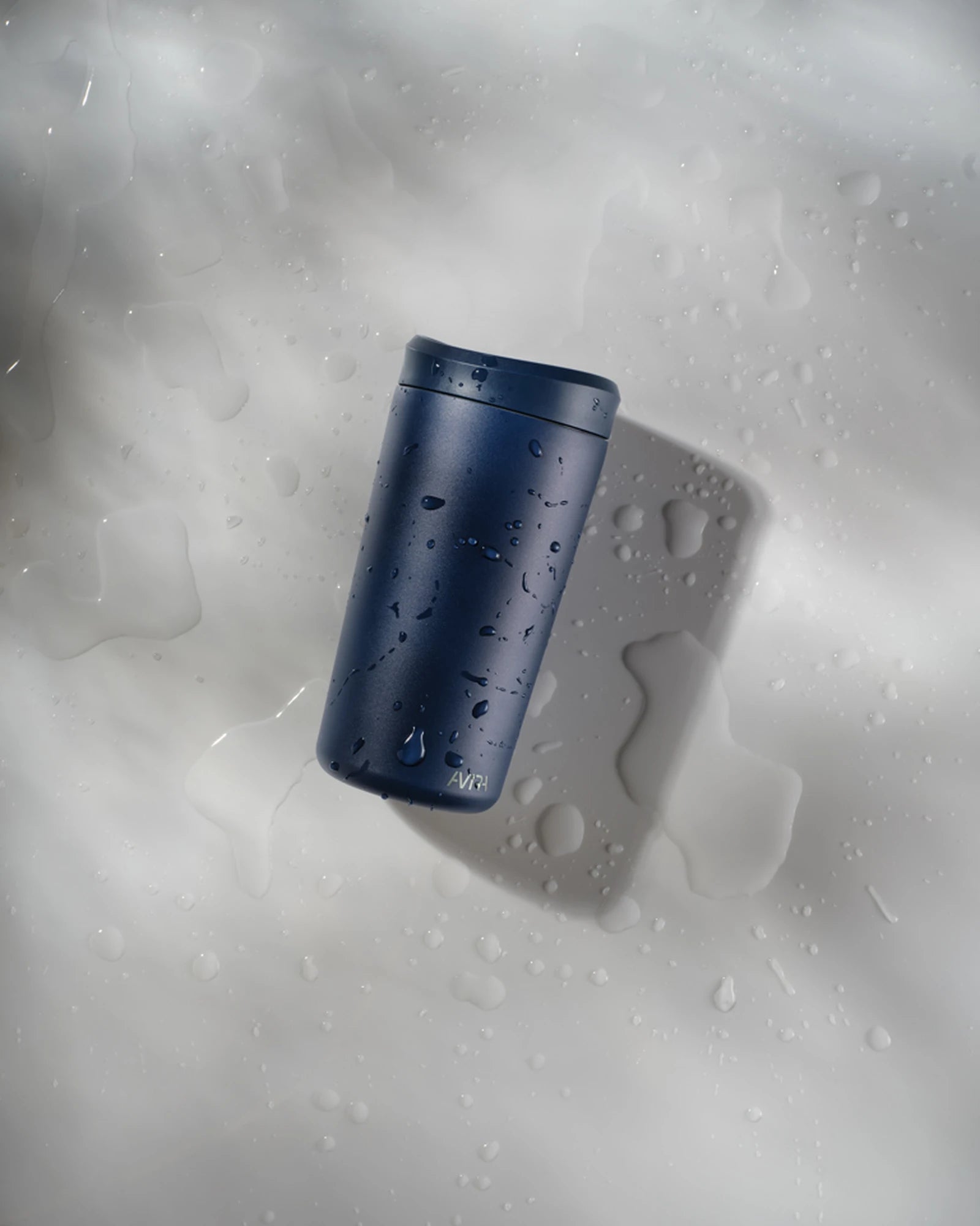 Promotional recycled stainless steel mug 400ml Avira Alix - 36