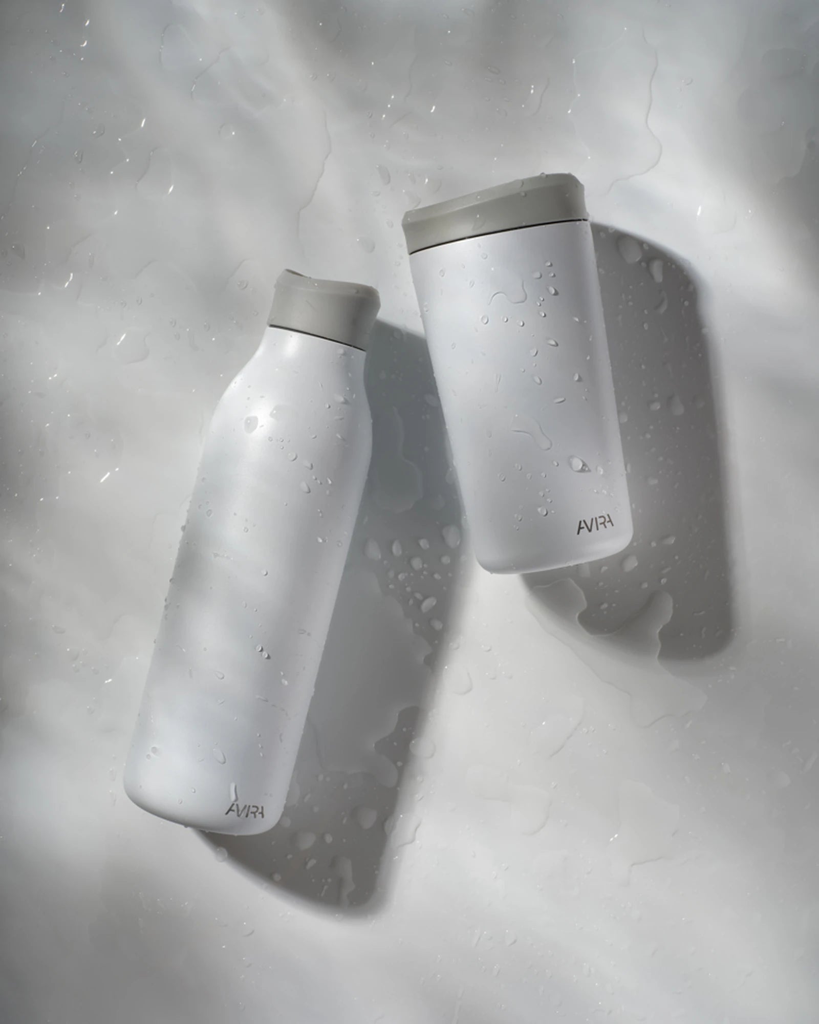 Promotional recycled stainless steel mug 400ml Avira Alix - 26