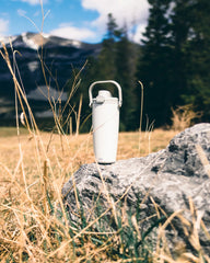Custom recycled stainless steel water bottle Avira Ayala - 27