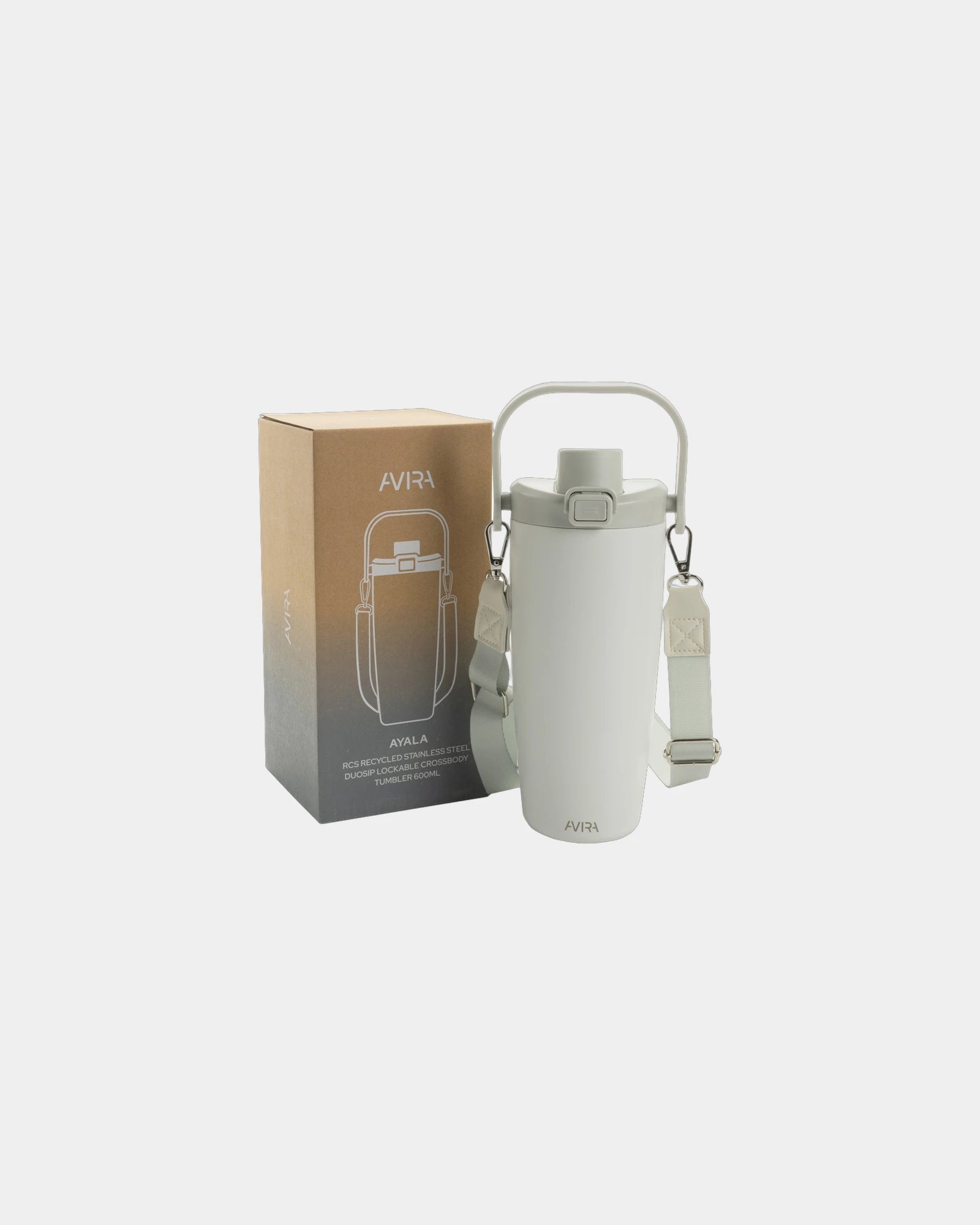 Custom recycled stainless steel water bottle Avira Ayala - 19