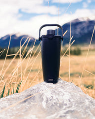 Custom recycled stainless steel water bottle Avira Ayala - 10