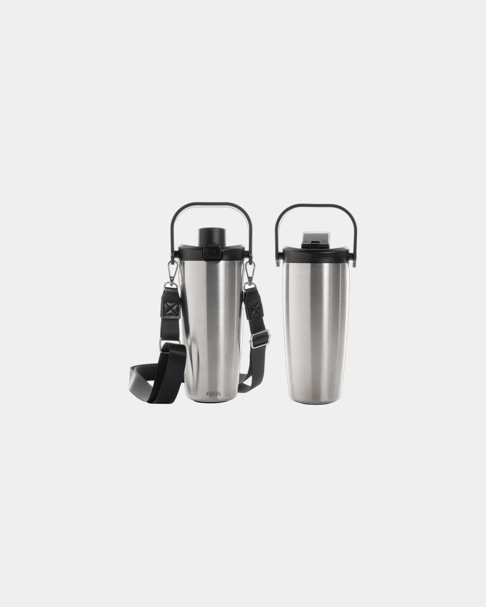 Custom recycled stainless steel water bottle Avira Ayala - 12