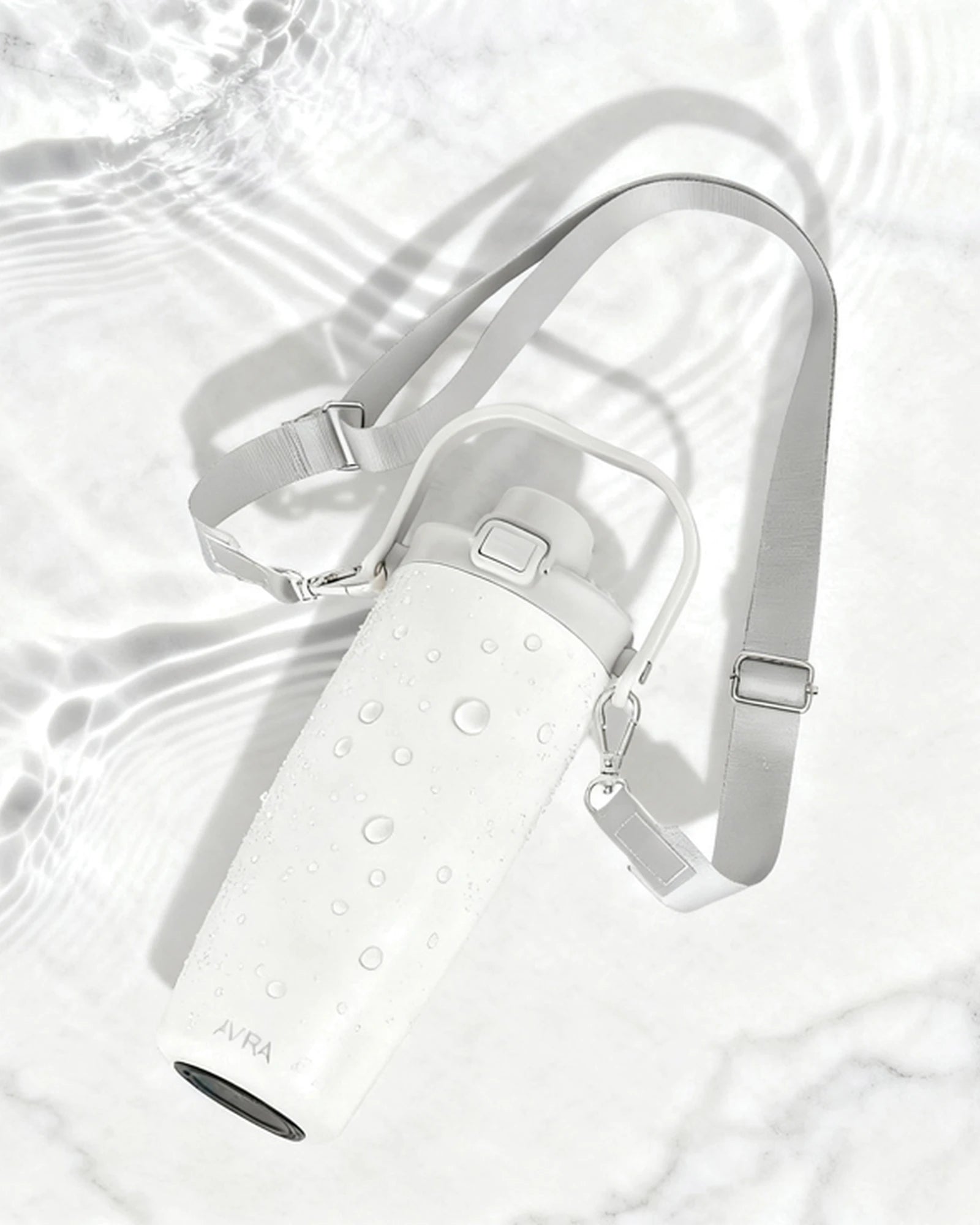 Custom recycled stainless steel water bottle Avira Ayala - 28