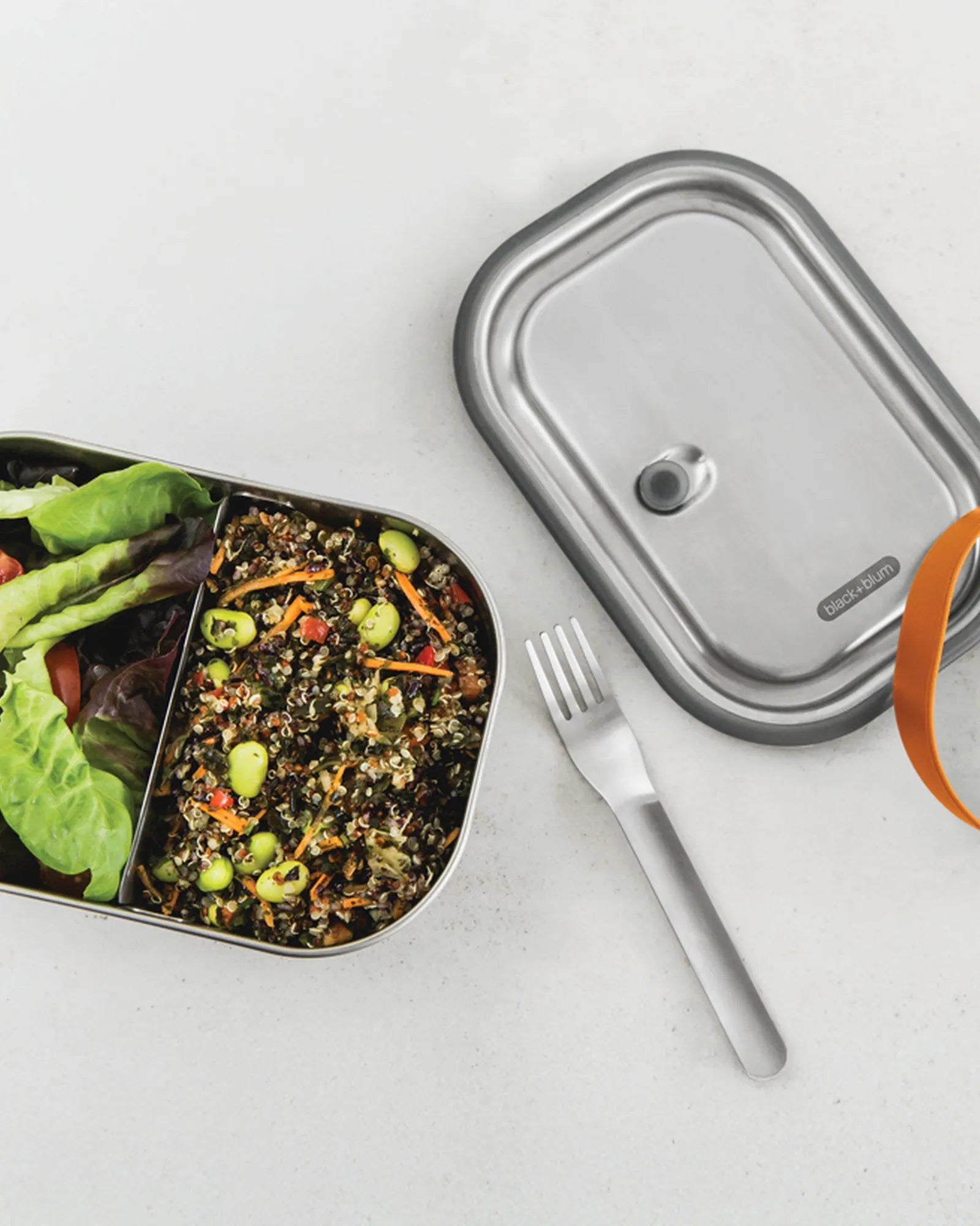 Custom stainless steel lunch box Black + Blum Large - 7