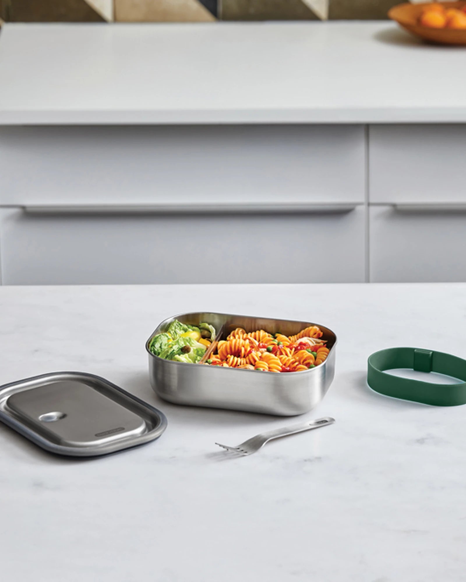 Custom stainless steel lunch box Black + Blum Large - 14