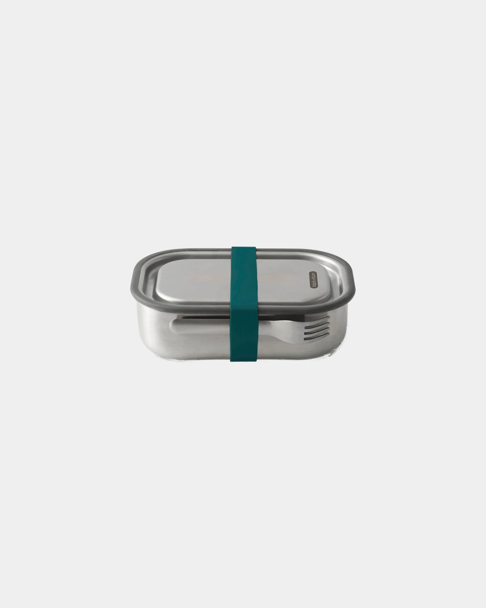 Custom stainless steel lunch box Black + Blum Large - Turquoise