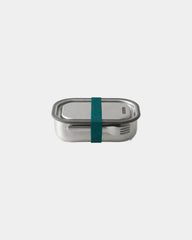 Custom stainless steel lunch box Black + Blum Large - Turquoise