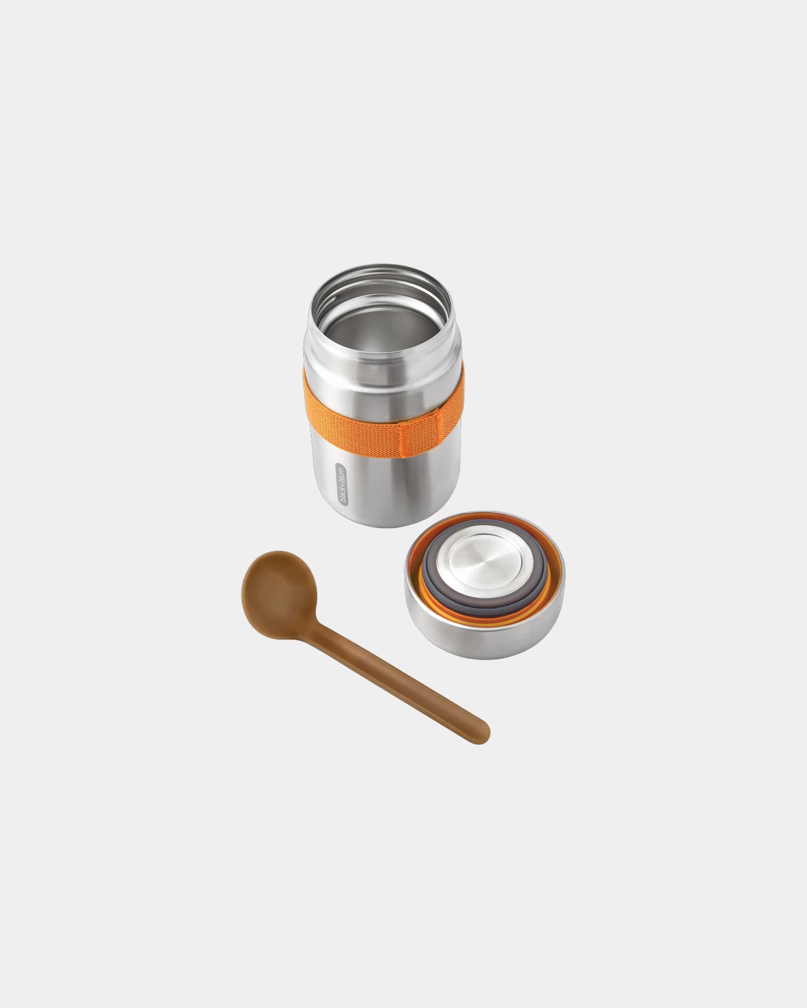 Custom stainless steel food container Black + Blum 400ml - 1