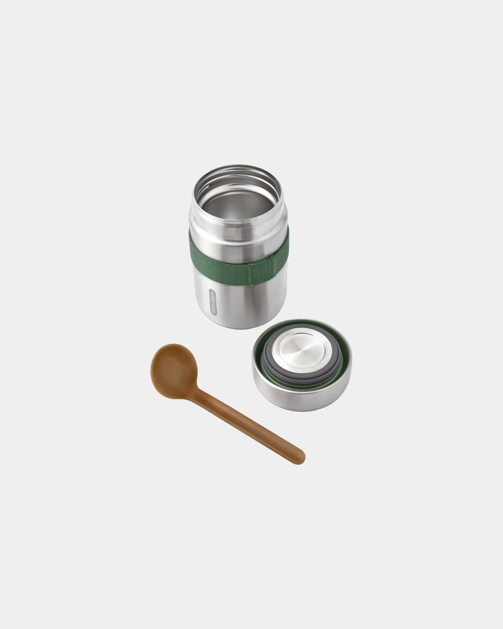 Custom stainless steel food container Black + Blum 400ml - 7