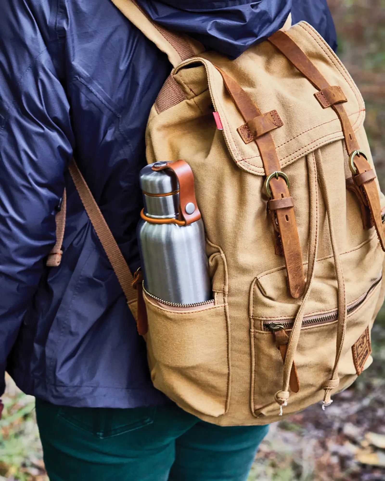 Custom insulated stainless steel water bottle 500ml - 9