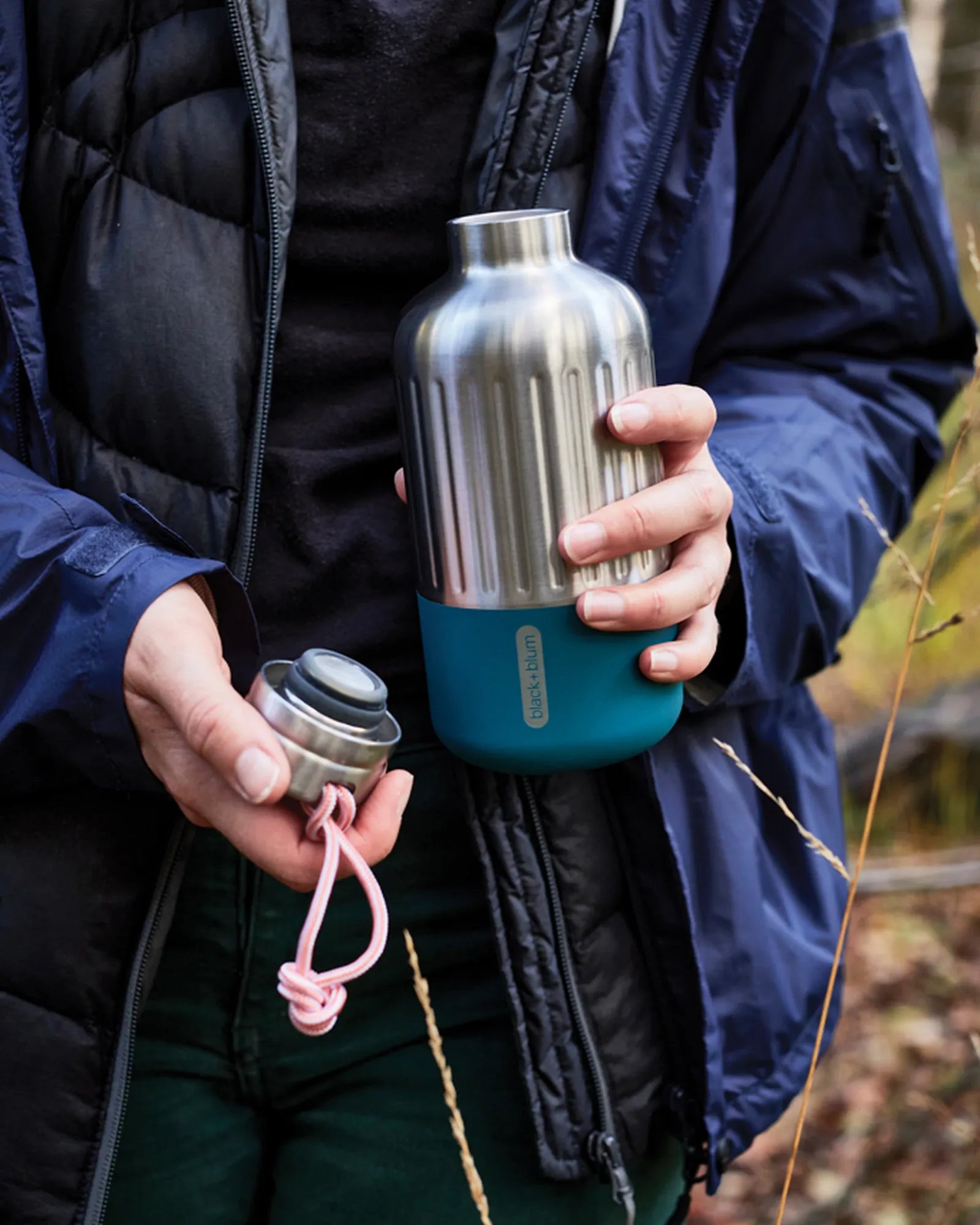 Custom insulated stainless steel bottle Black + Blum Explorer - 21