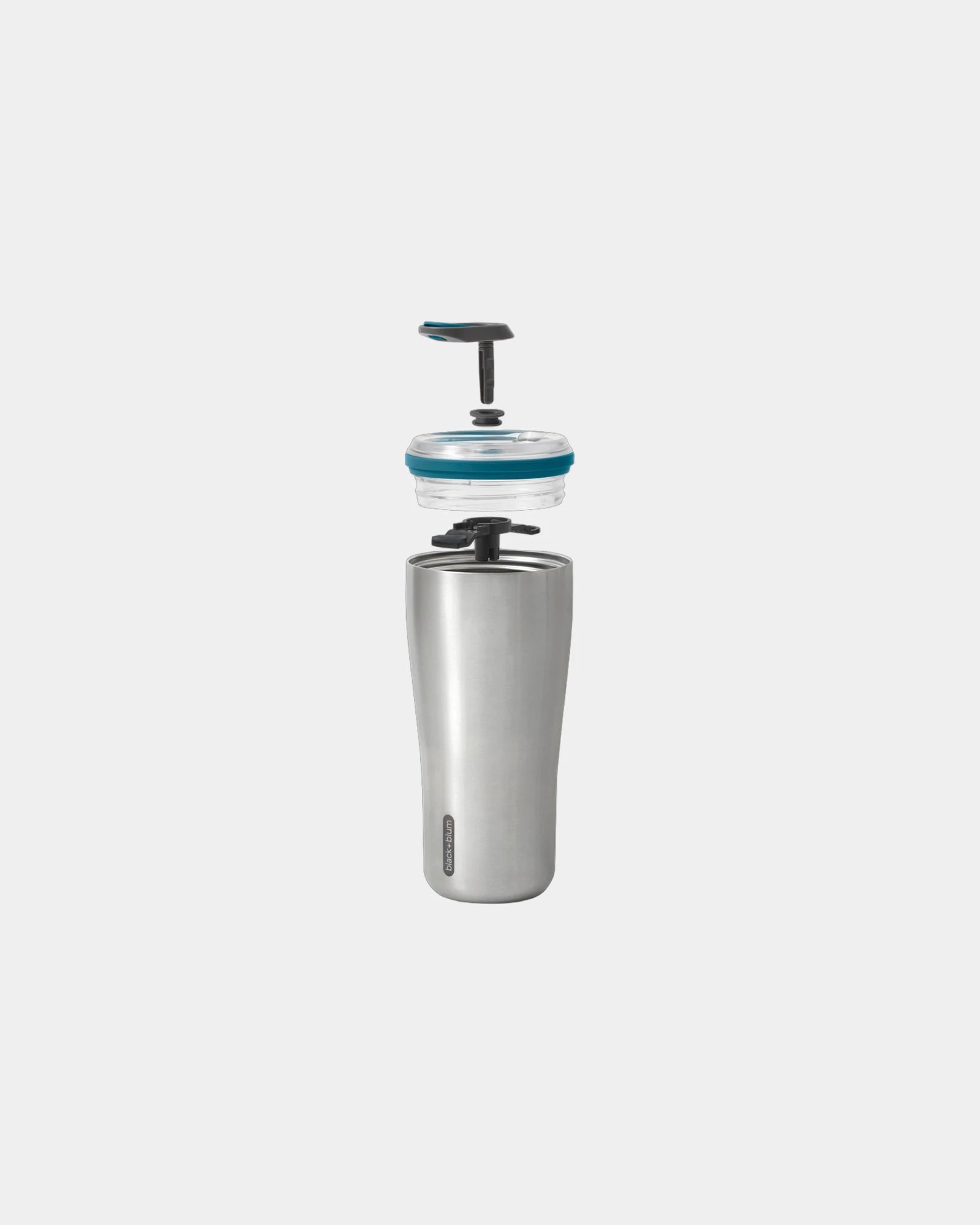 Custom insulated stainless steel mug Black + Blum 600ml - 22