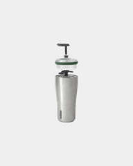 Custom insulated stainless steel mug Black + Blum 600ml - 12