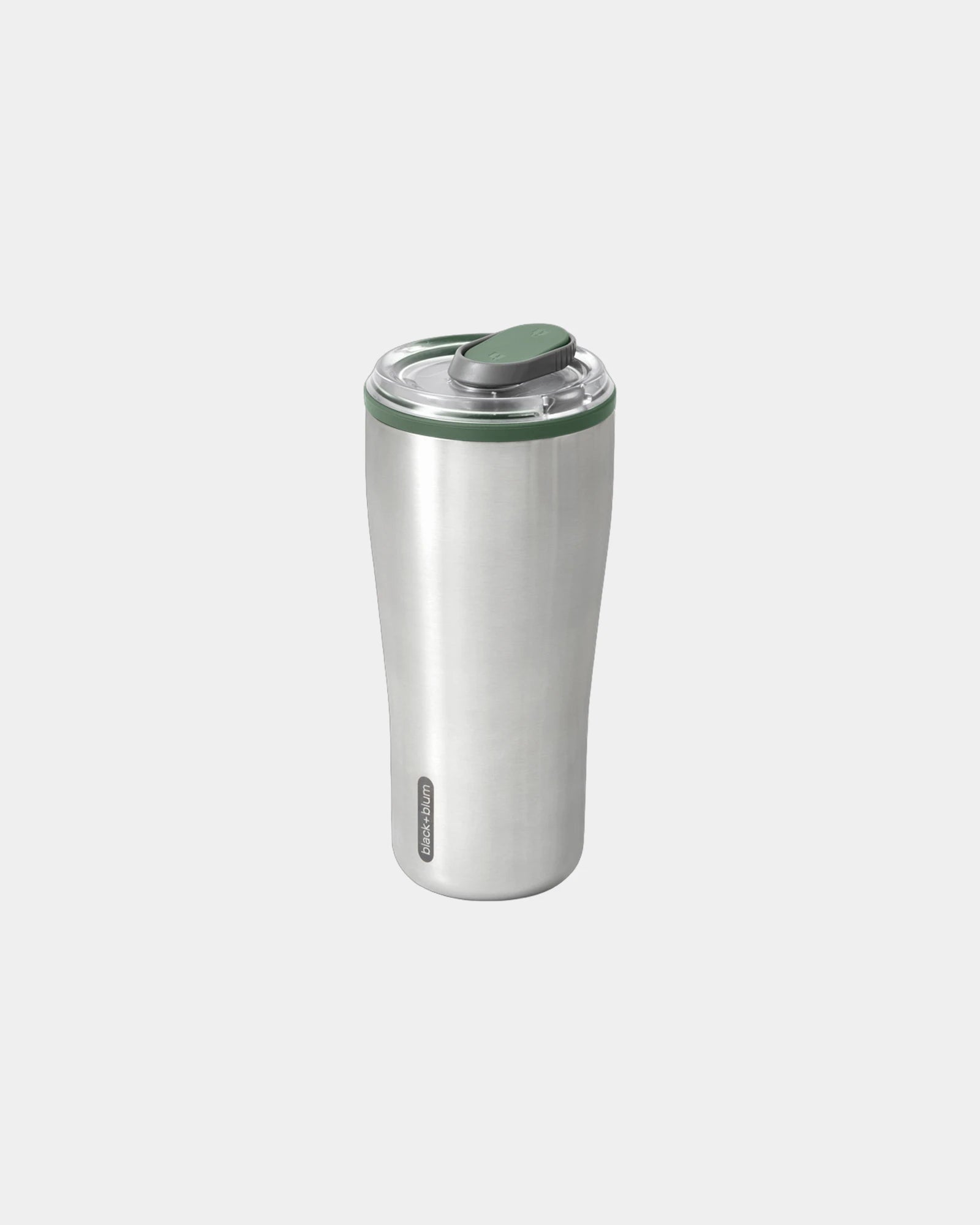 Custom insulated stainless steel mug Black + Blum 600ml - Olive Green