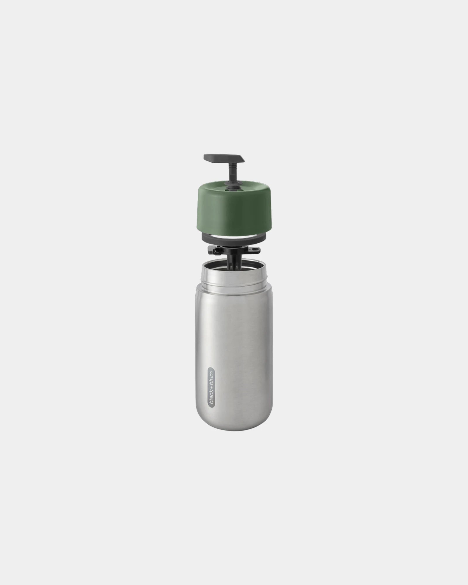Custom insulated stainless steel mug Black + Blum 340ml - 17