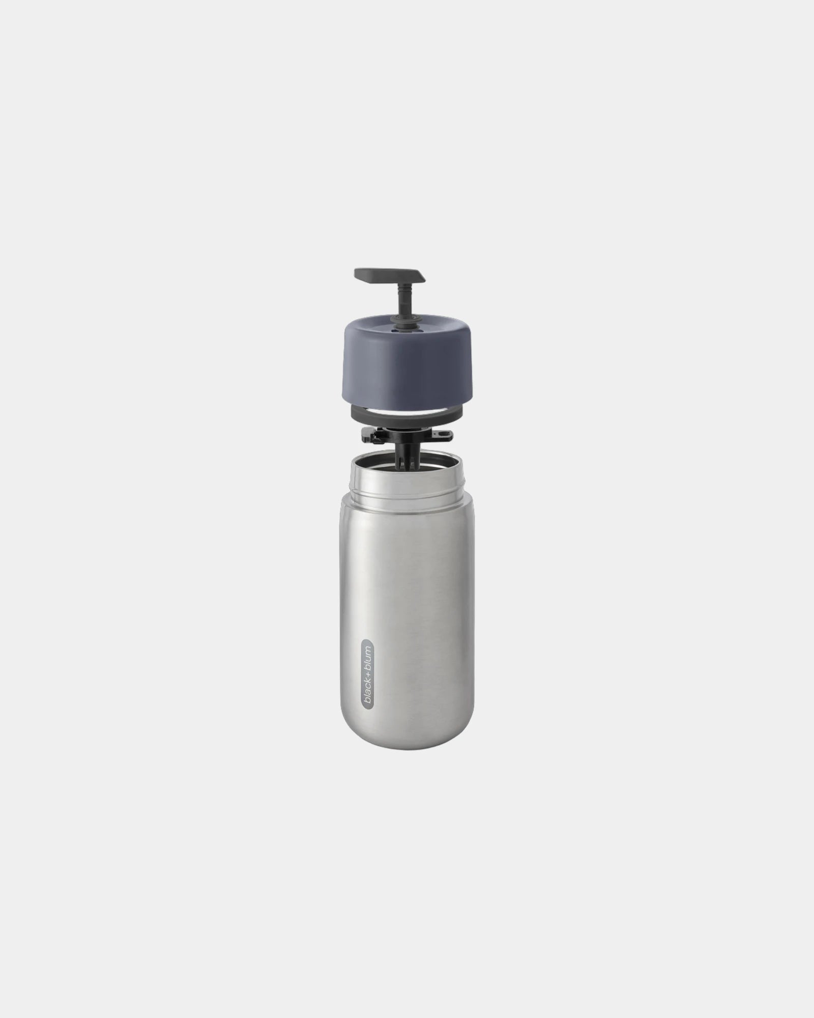 Custom insulated stainless steel mug Black + Blum 340ml - 4