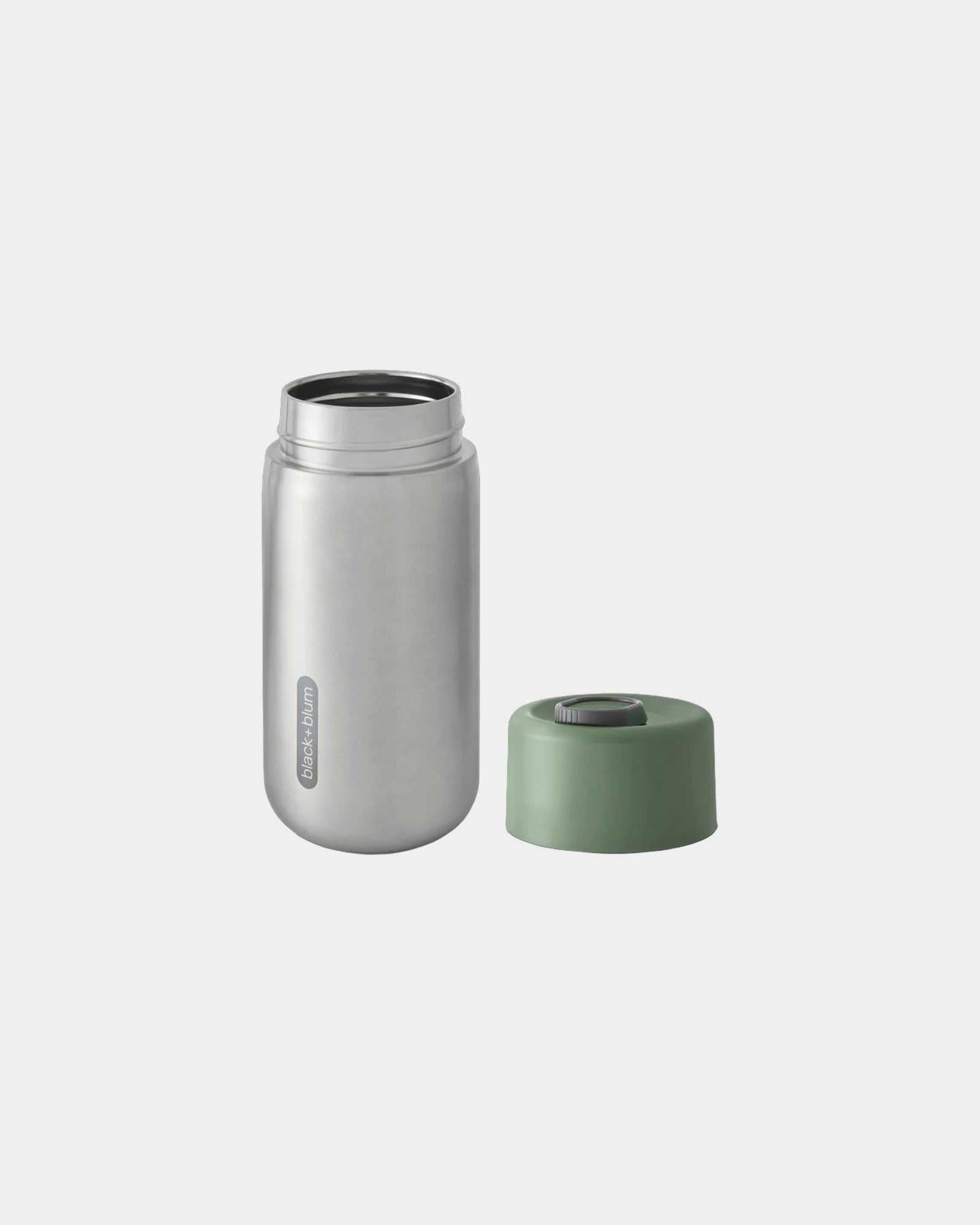 Custom insulated stainless steel mug Black + Blum 340ml - 16