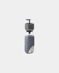 Custom eco-friendly glass travel mug Black + Blum 340ml - 3