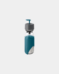 Custom eco-friendly glass travel mug Black + Blum 340ml - 15