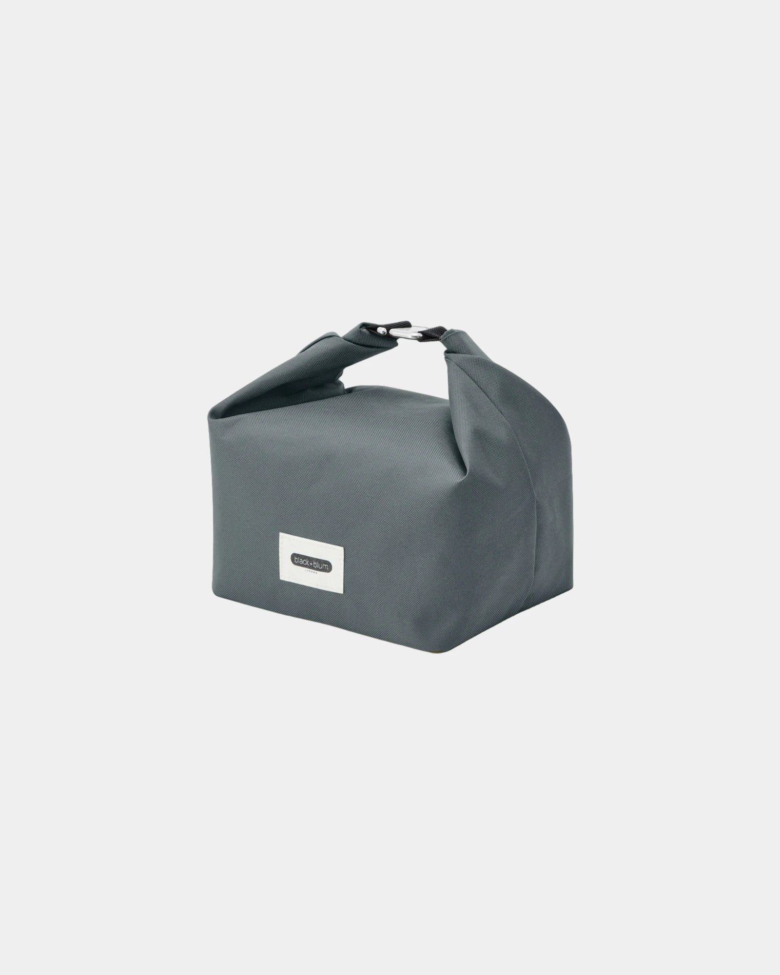 Custom rPET insulated lunch bag Black + Blum 6.7L - Grey