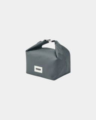 Custom rPET insulated lunch bag Black + Blum 6.7L - Grey