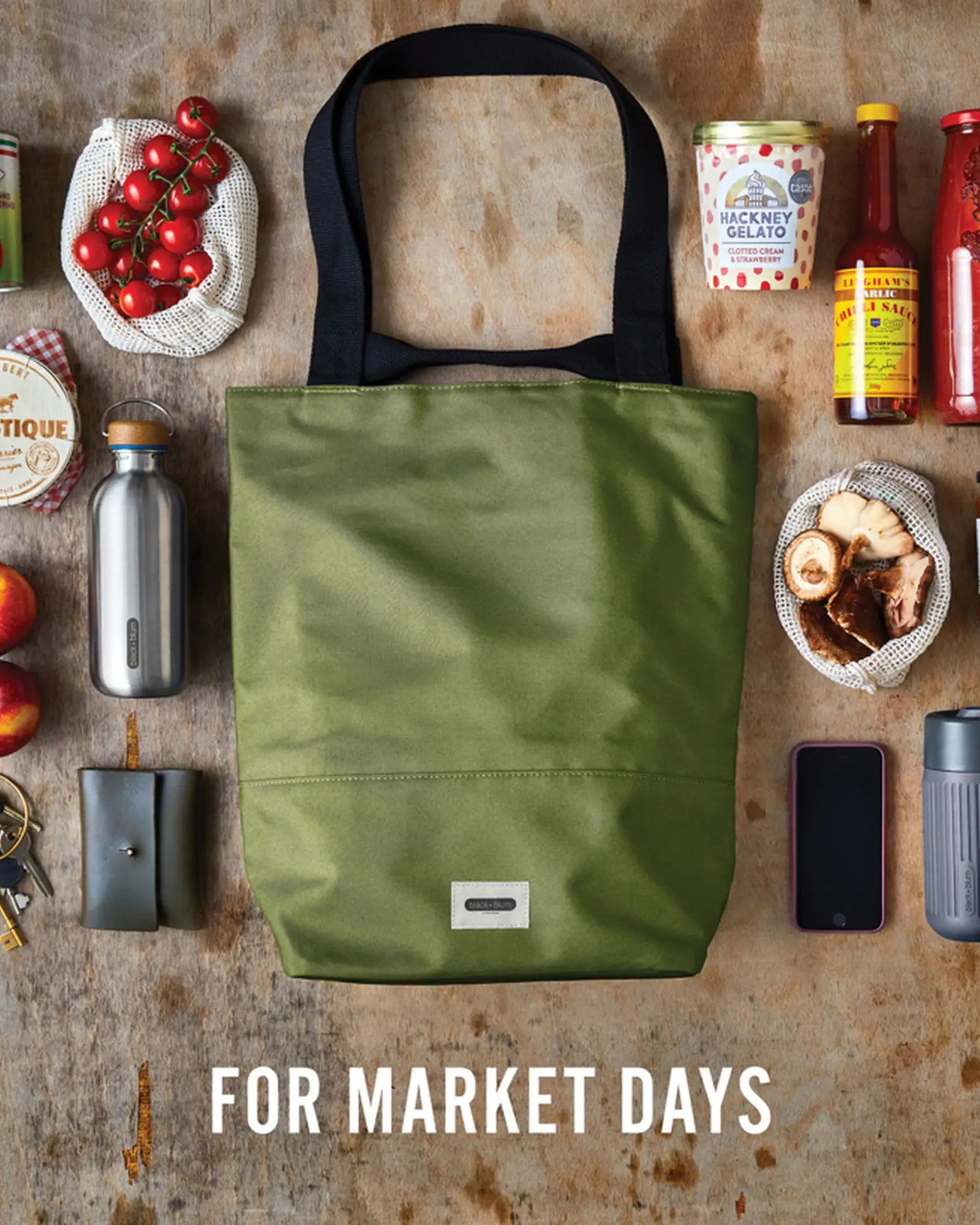 Custom rPET insulated bag Black + Blum 16L - 40