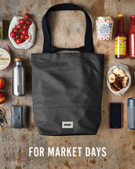 Custom rPET insulated bag Black + Blum 16L - 8