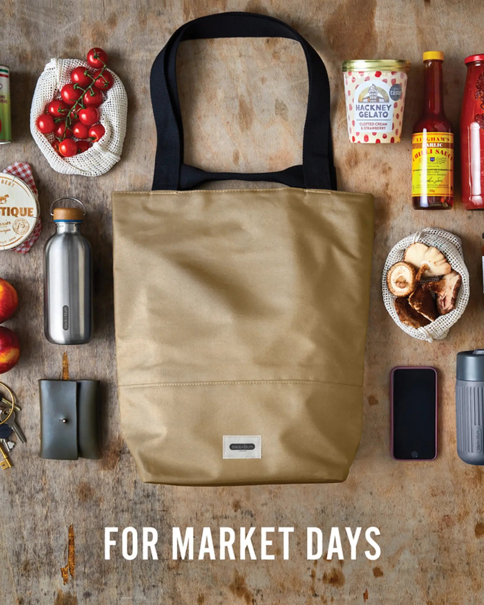 Custom rPET insulated bag Black + Blum 16L - 28