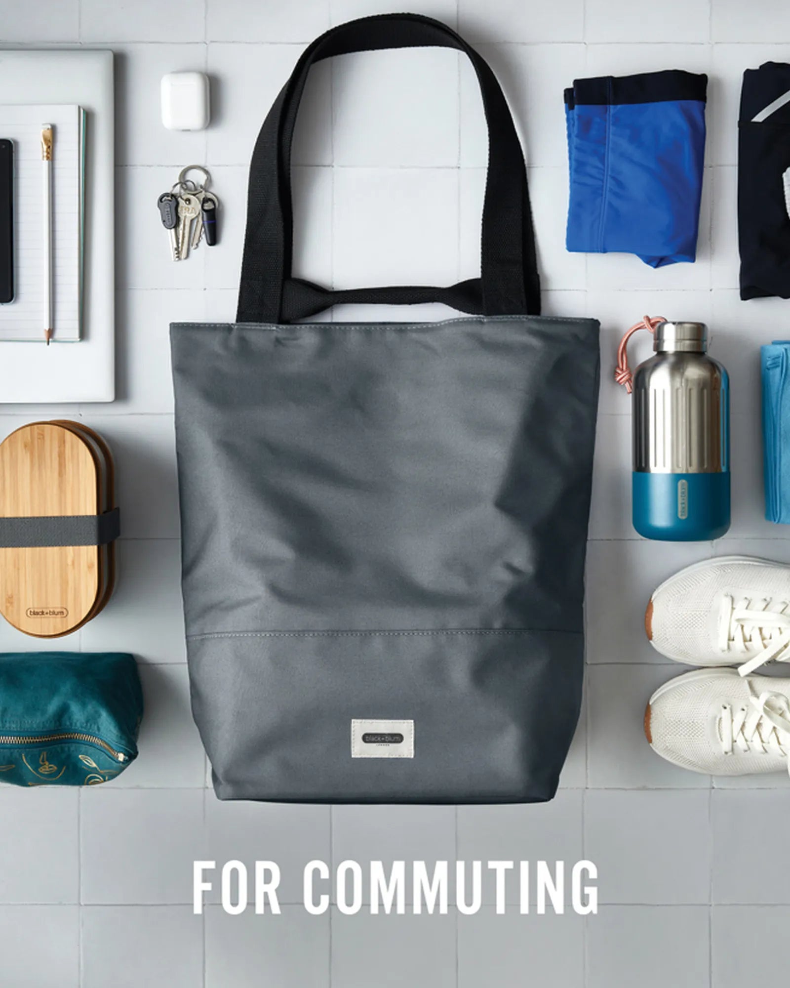 Custom rPET insulated bag Black + Blum 16L - 18