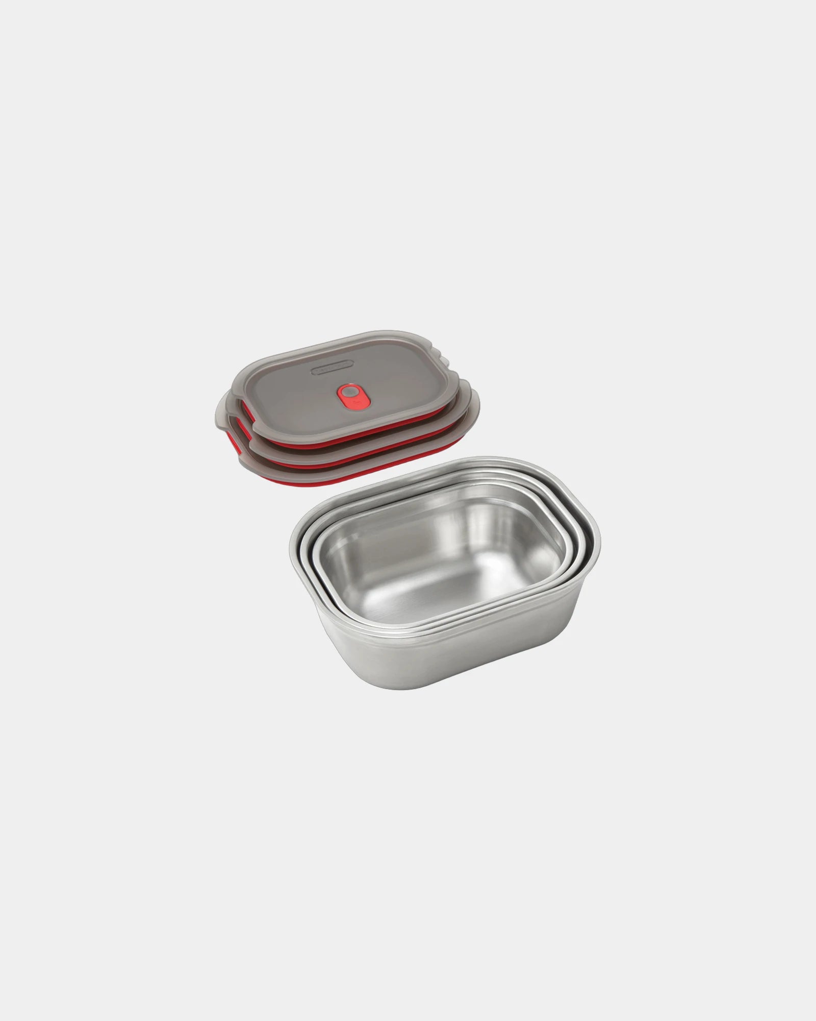 Custom stainless steel lunch box set Black + Blum - 2