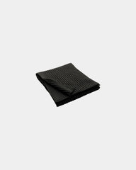 Custom AWARE™ Polylana® knitted scarf 180x25cm - Black