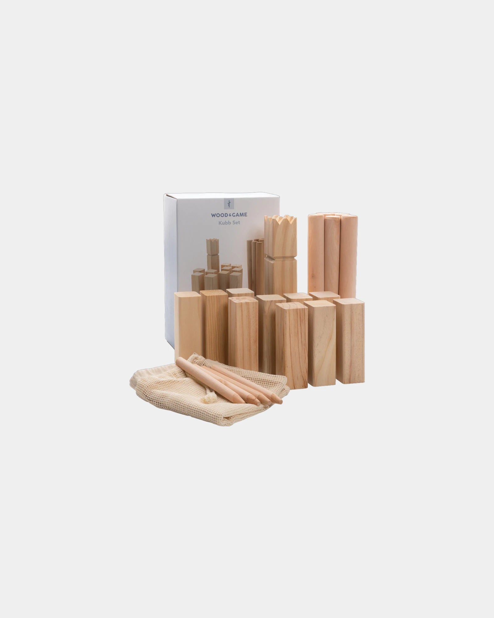 Promotional wooden Kubb game for outdoor fun - 3
