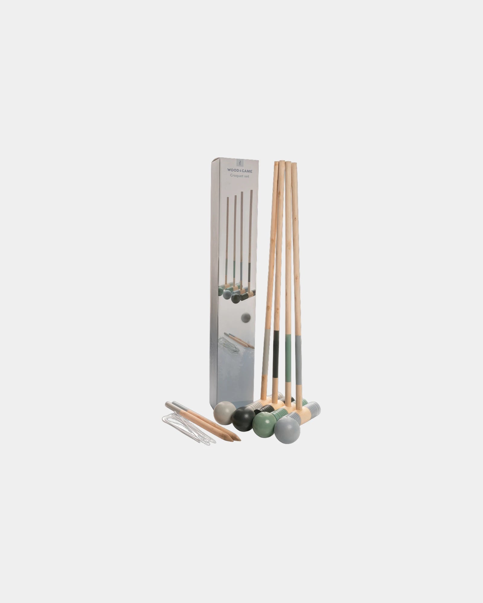 Promotional wooden croquet game for 4 players - 2
