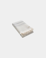 Promotional recycled cotton bath towel Ukiyo 100x180cm - Grey
