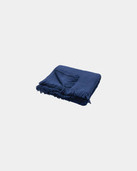 Custom recycled cotton bath towel Ukiyo 100x180cm - Navy