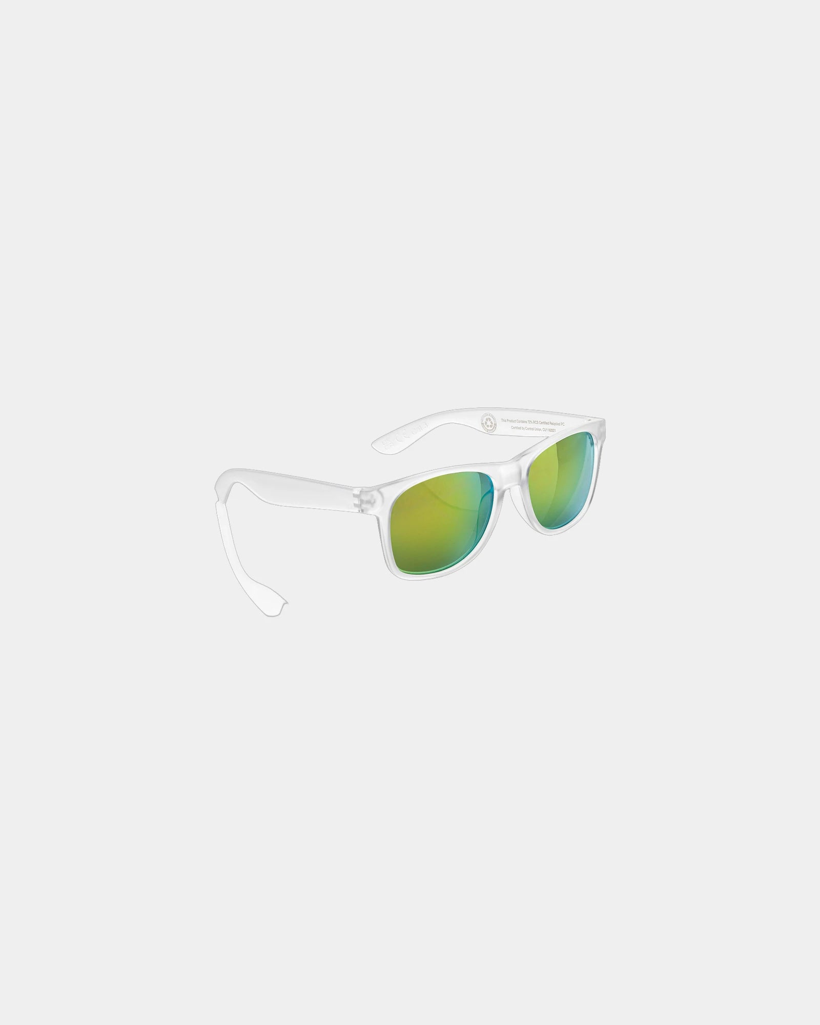 Promotional recycled PC sunglasses - White