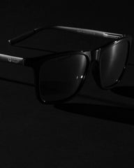 Promotional recycled plastic sunglasses Swiss Peak - 6