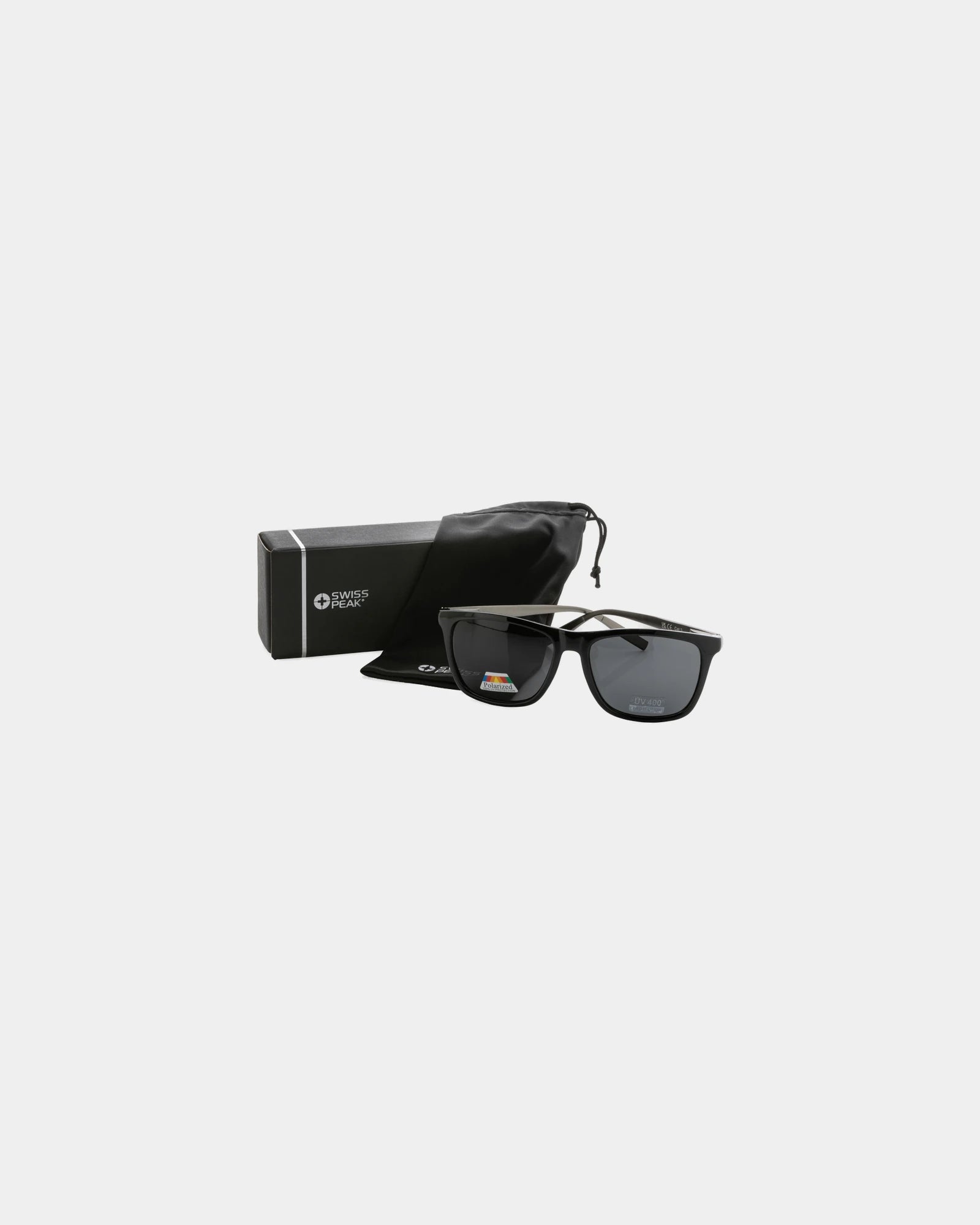 Promotional recycled plastic sunglasses Swiss Peak - 4