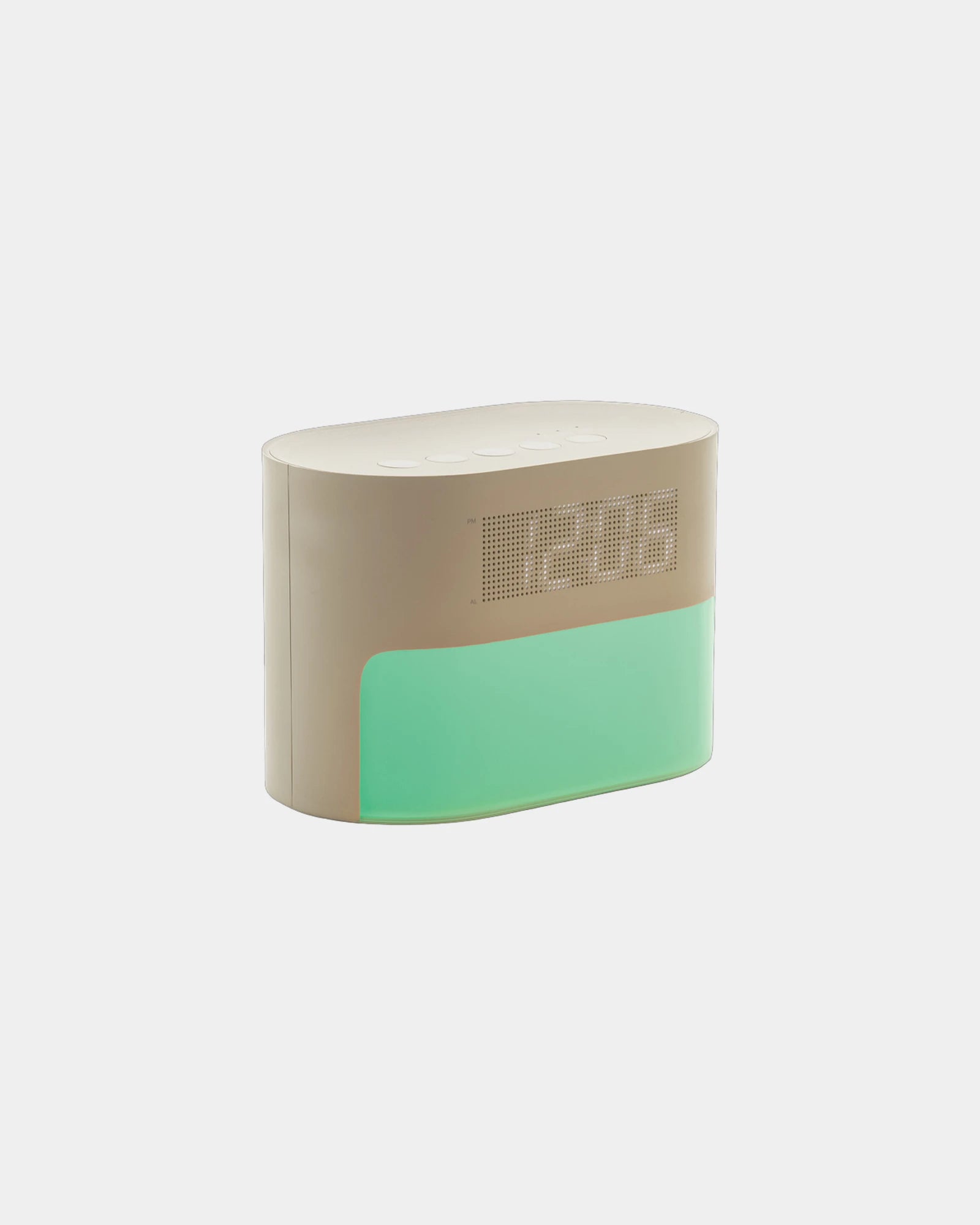 Promotional recycled plastic white noise alarm clock - 2