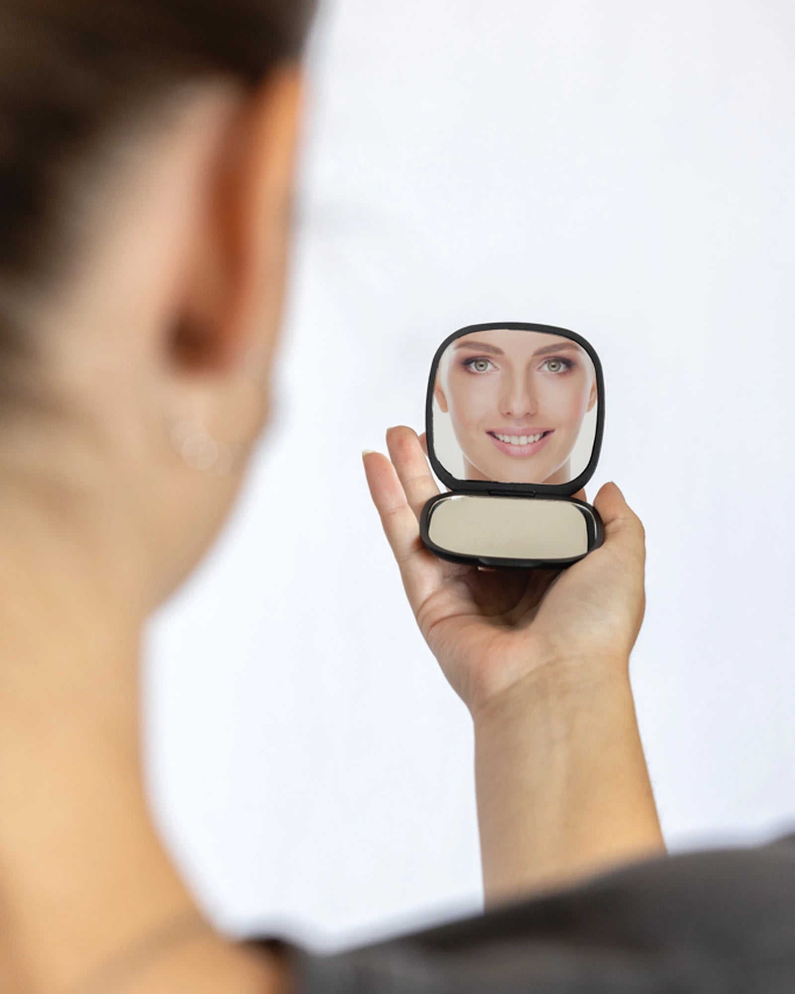 Promotional recycled plastic pocket mirror - 2