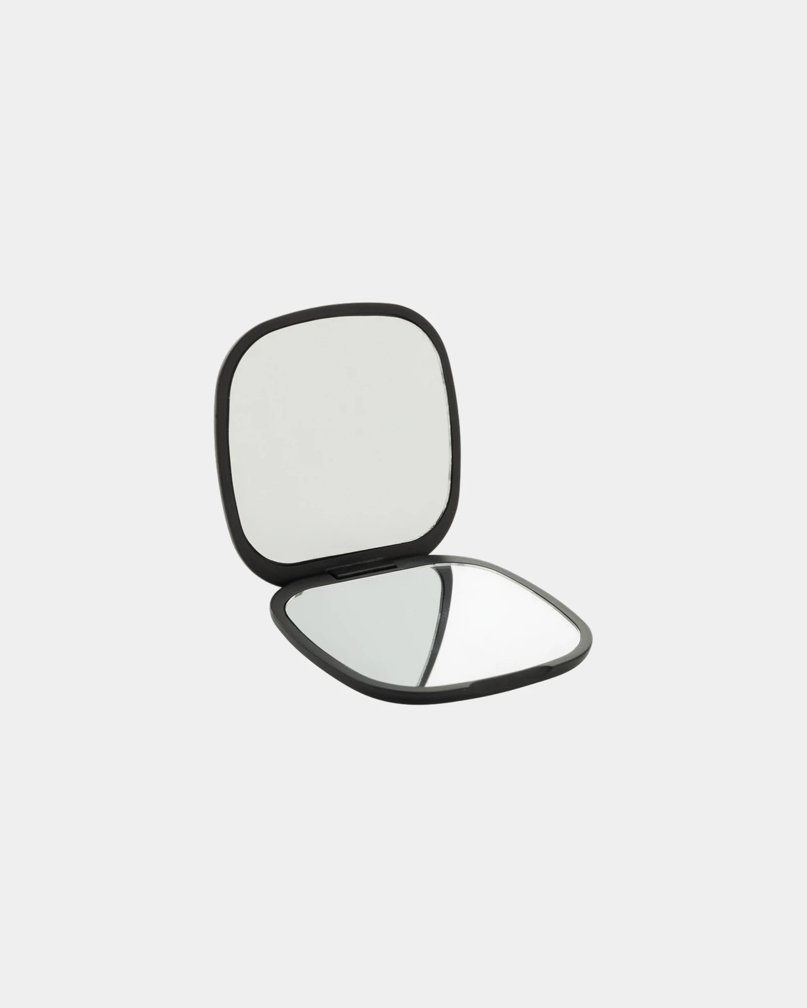 Promotional recycled plastic pocket mirror - Black