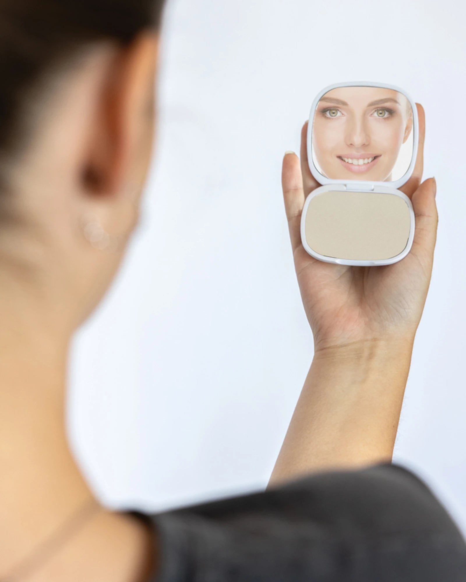 Promotional recycled plastic pocket mirror - 6