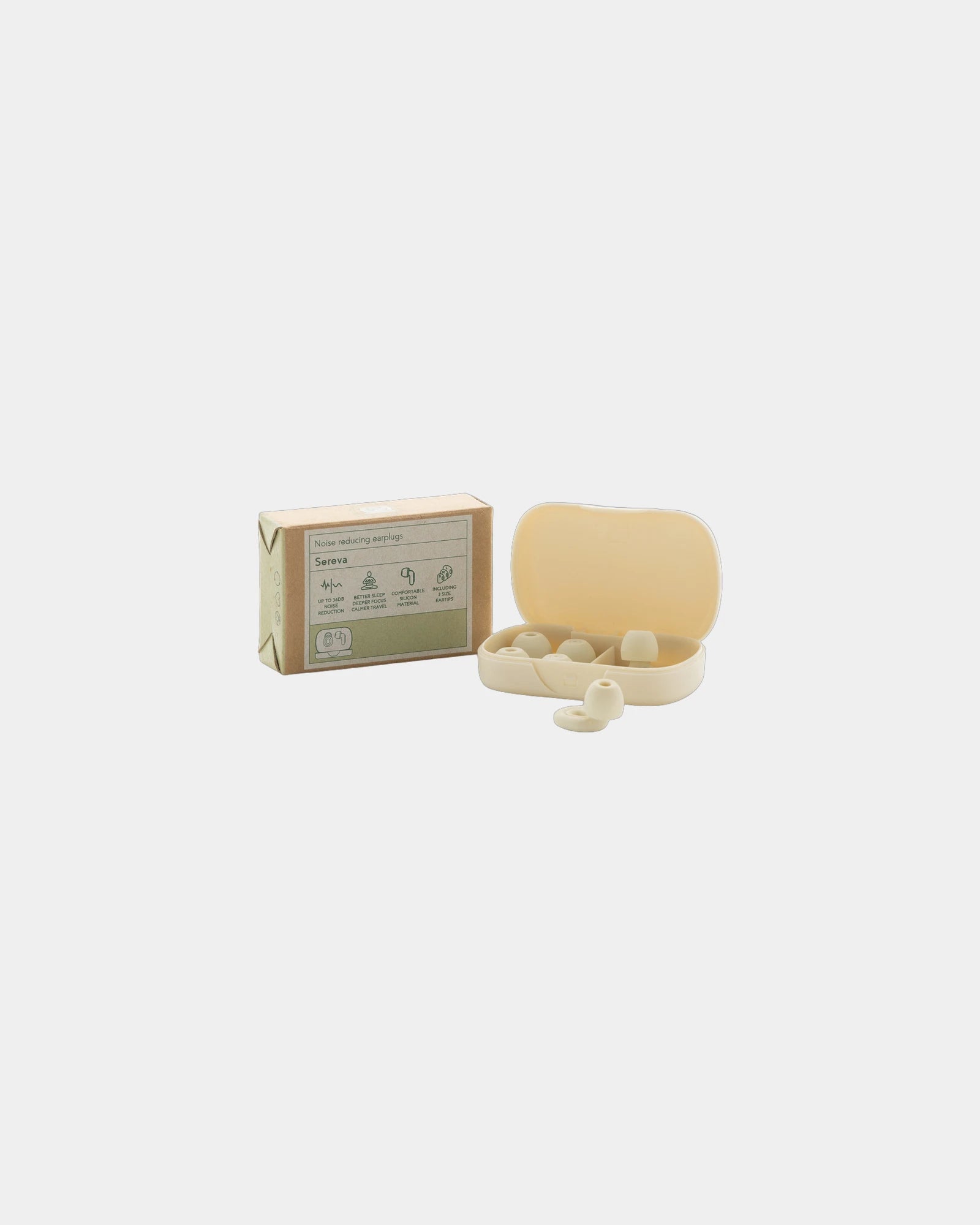 Promotional recycled silicone earplugs Sereva - 5