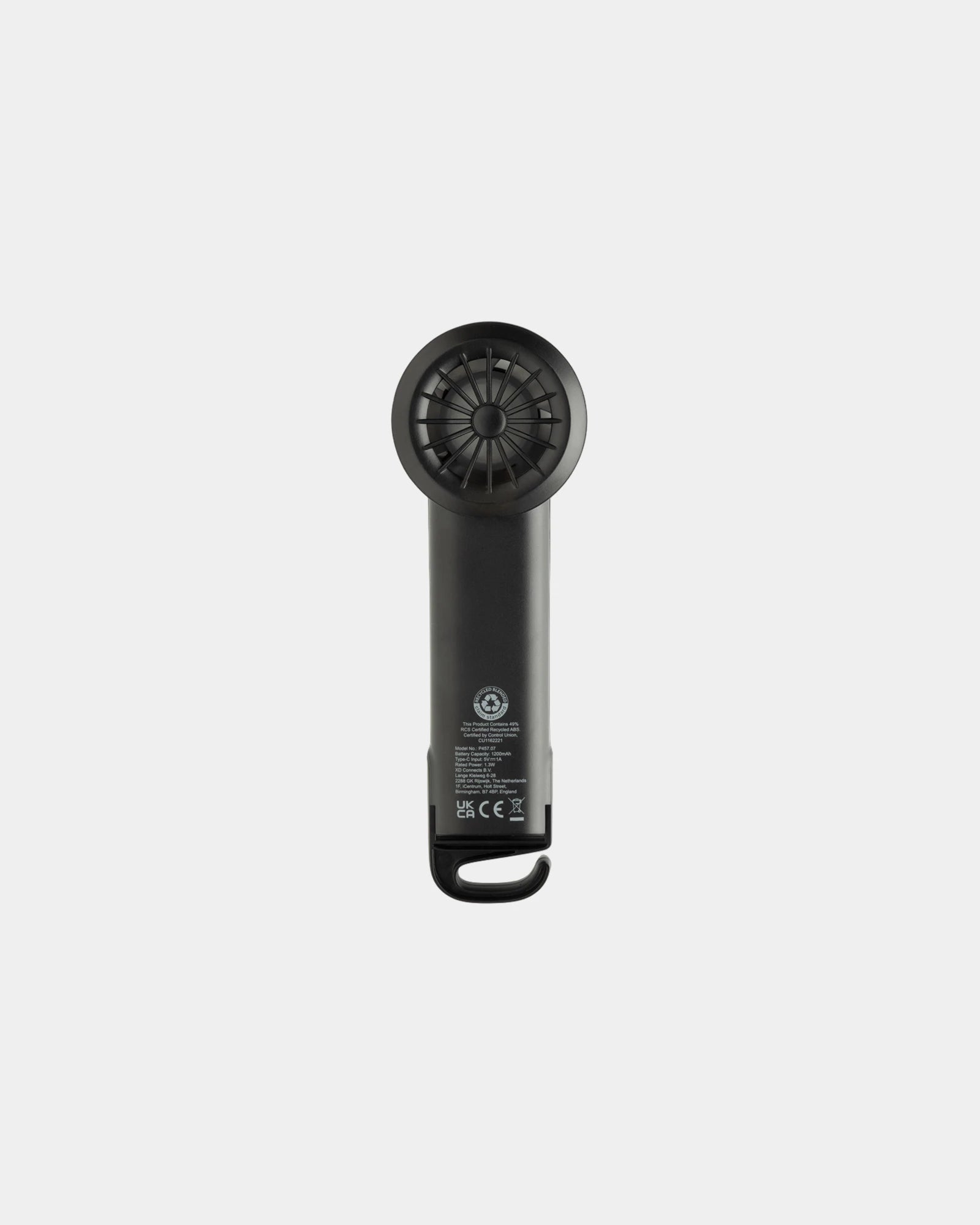 Custom recycled plastic portable fan - 7
